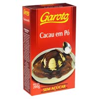 Cocoa powder - Garoto (Box cont. 200g)