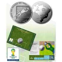 Coins of the 2014 FIFA WORLD CUP BRAZIL -Nickel