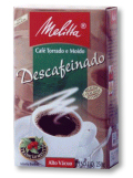 Caf torrada e  moido, Mellita, Descafeinado-250g