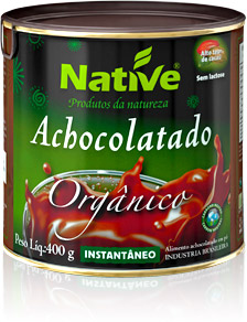 ココア、チョコレート粉末　缶入り 400g  Native　オーガニック