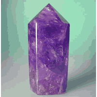 クリスタル.タワー　紫水晶　アメチスト　　約９０ｍｍ