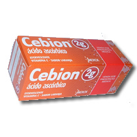 ビタミンｰ　C　風邪、歯槽膿漏　Cebion 2g